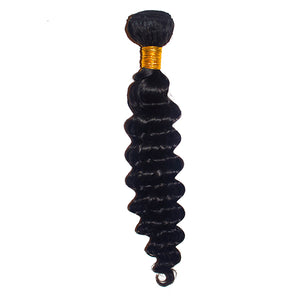 Virgin Caribbean Deep Wave Hair - Gold collection 9A